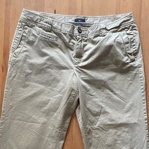 GAP Women's Distressed Chino Pants